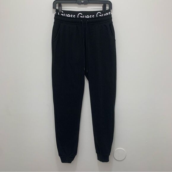 Guess Black Joggers Size Small - Picture 1 of 8